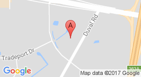 map of 14585 Duval Rd Jacksonville, FL